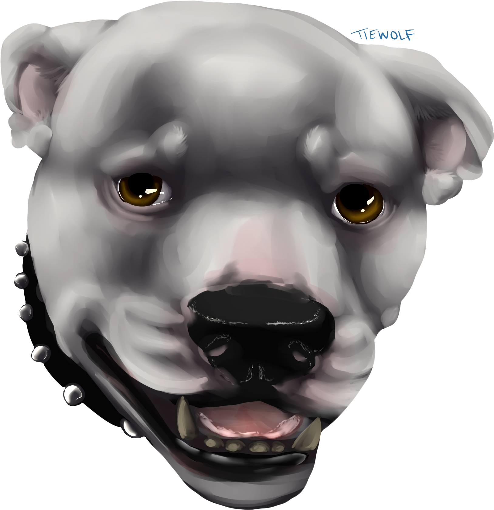 Pitbull Kenai - Staffordshire Bull Terrier Clipart (2600x1900), Png Download