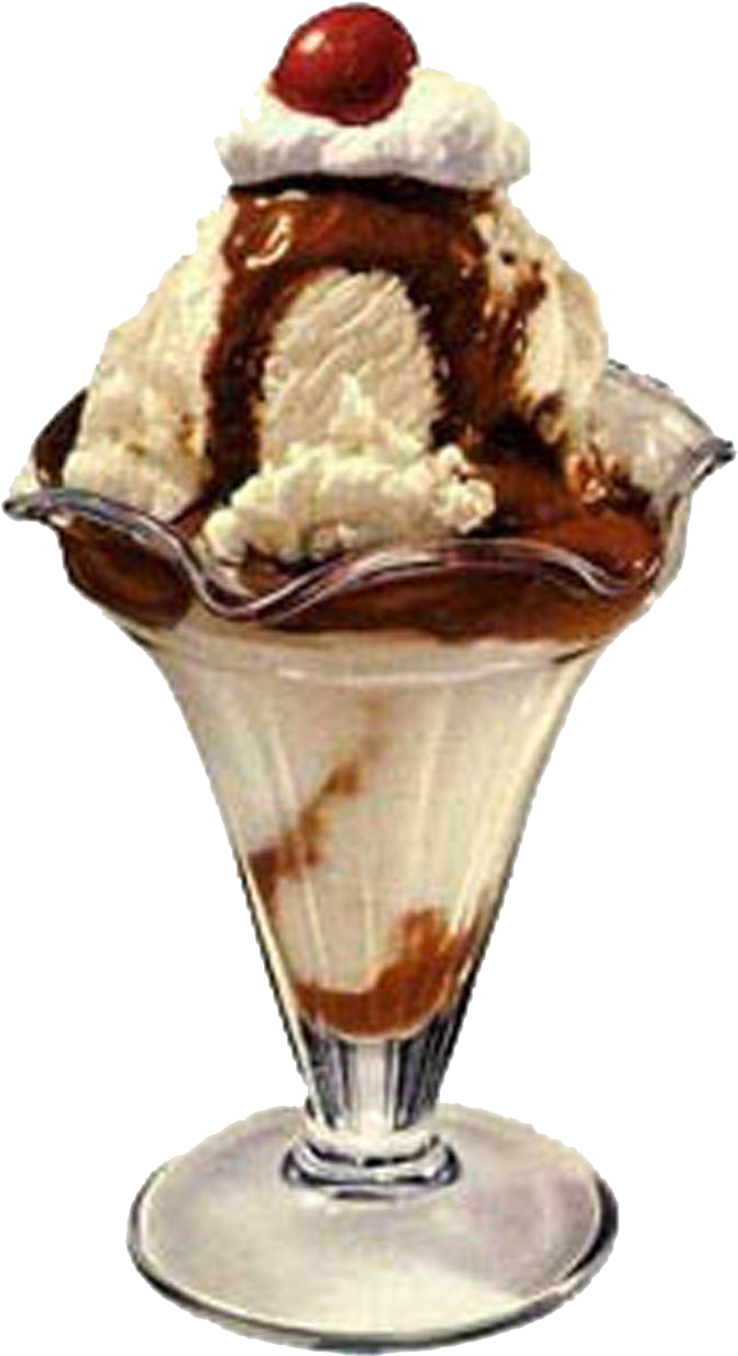 Download Ice Cream Bowl Png Transparent Image - Ice Cream Sundae Png Clipart (696x1250), Png Download