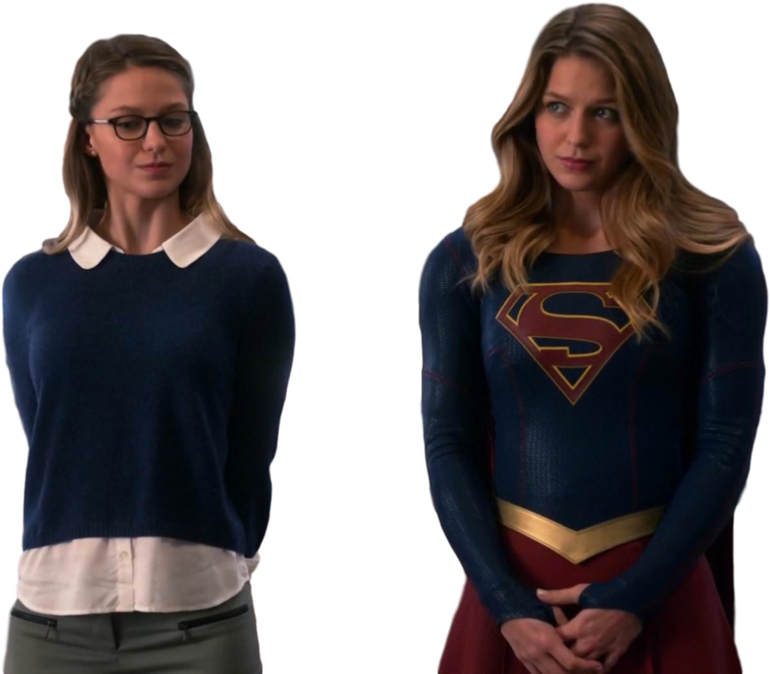 Download Kara Danvers Transparent Clipart Melissa Benoist - Png Download (865x757), Png Download