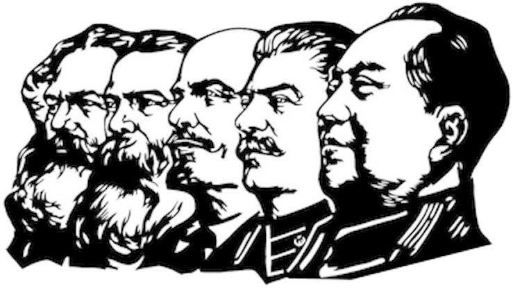 Marx - Engels - Lenin - Stalin - Mao Paradox Of The - Marx Lenin Stalin Mao Clipart (800x600), Png Download