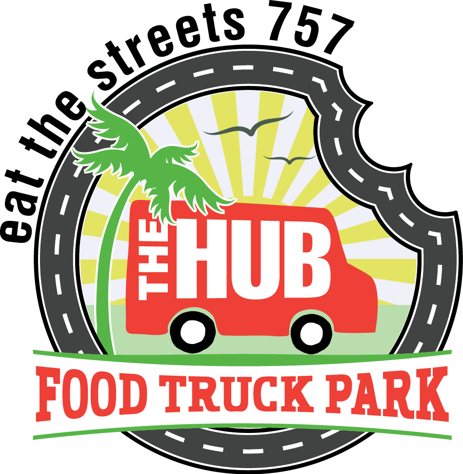 Virginia Beach To Get A Food Truck Park - Food Truck Park Logo Clipart (949x970), Png Download