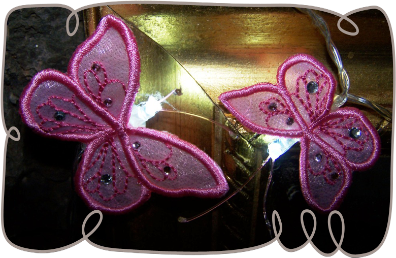 3d Butterfly Fairy String Lights - Coin Purse Clipart (800x800), Png Download