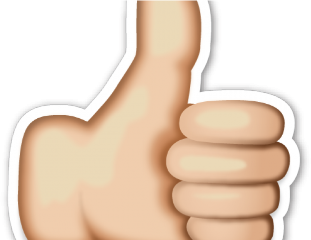 Hand Emoji Clipart Thumbs Up - Emoji Like Png Transparent Png (640x480), Png Download