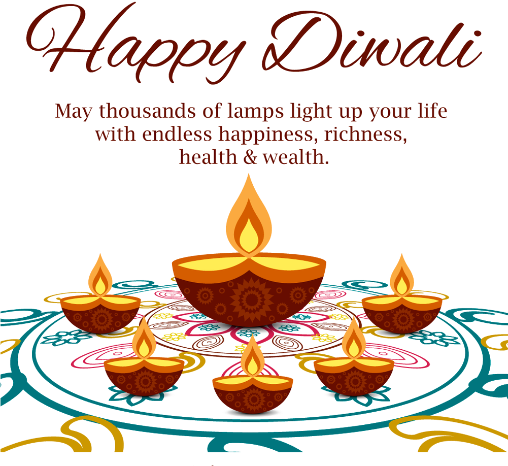 Happy Diwali Images 2018 Download Clipart (1000x1000), Png Download