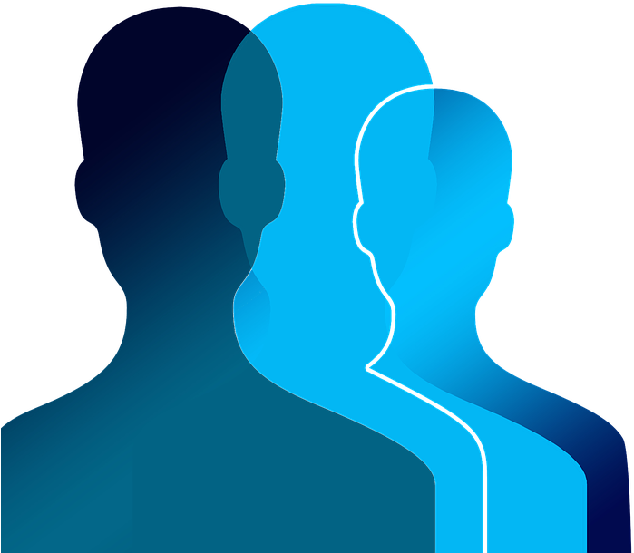 Blue People Png - Ikon Orang Banyak Clipart (960x640), Png Download