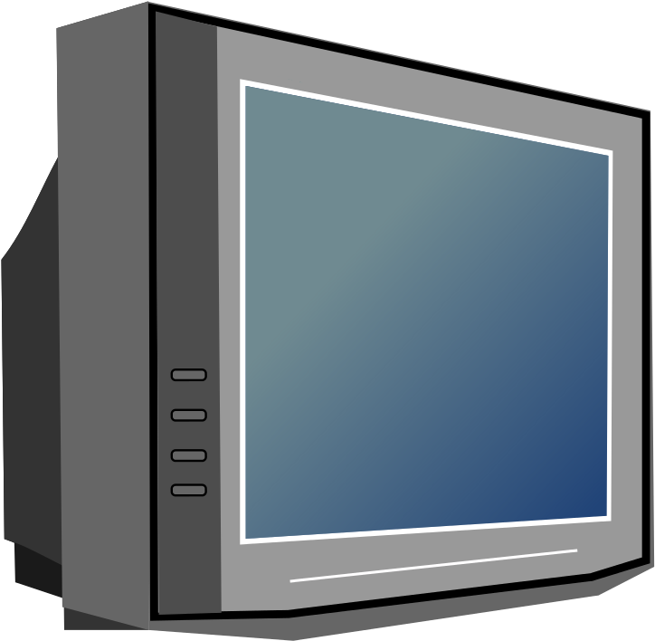 Tv Television Clip Art 2 Image - Television Clipart - Png Download (800x785), Png Download