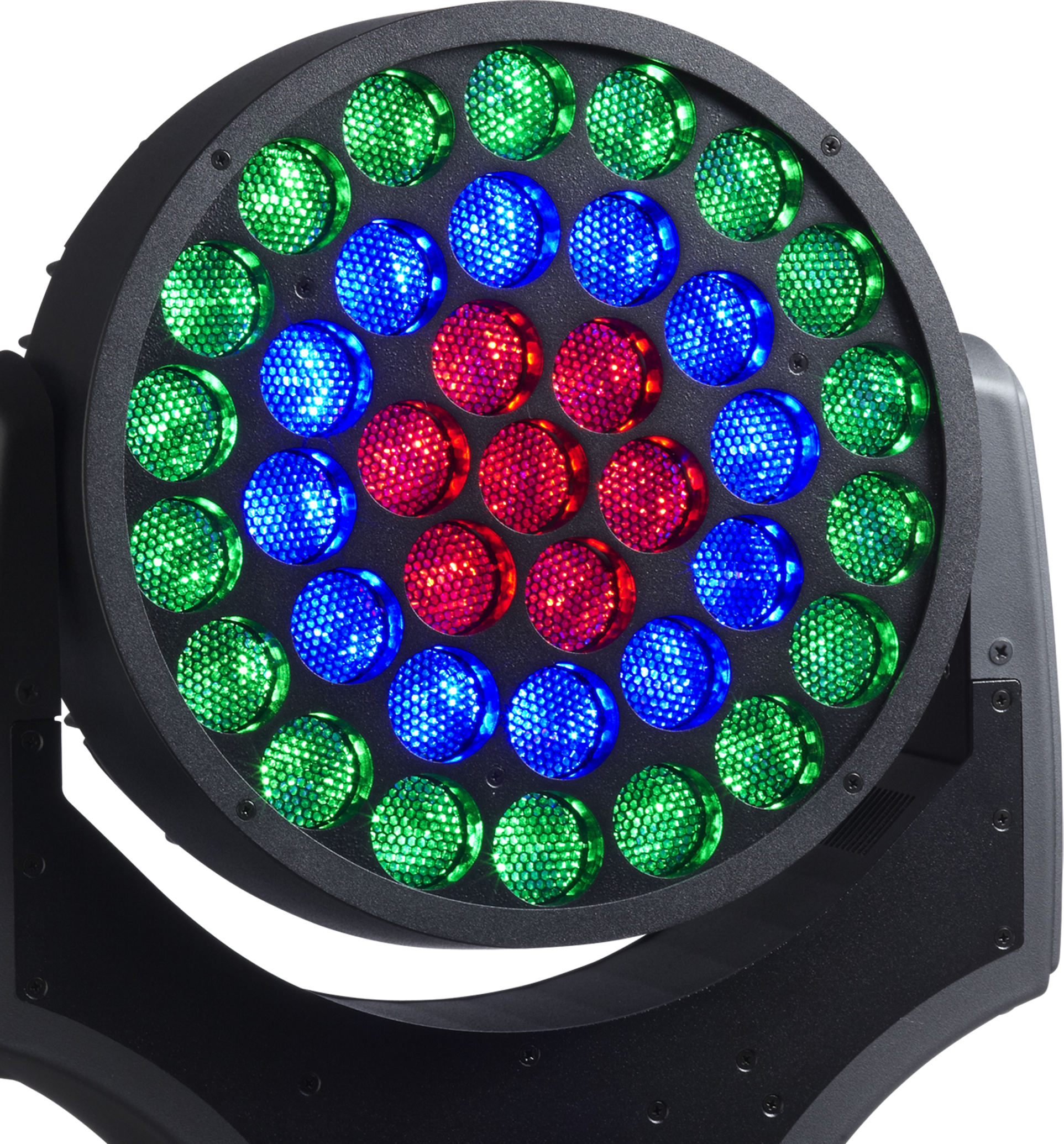 3 Led Rings Control, Rainbow Effects, Tungsten Lamp - Robe Led Wash 600 Clipart (1925x2070), Png Download