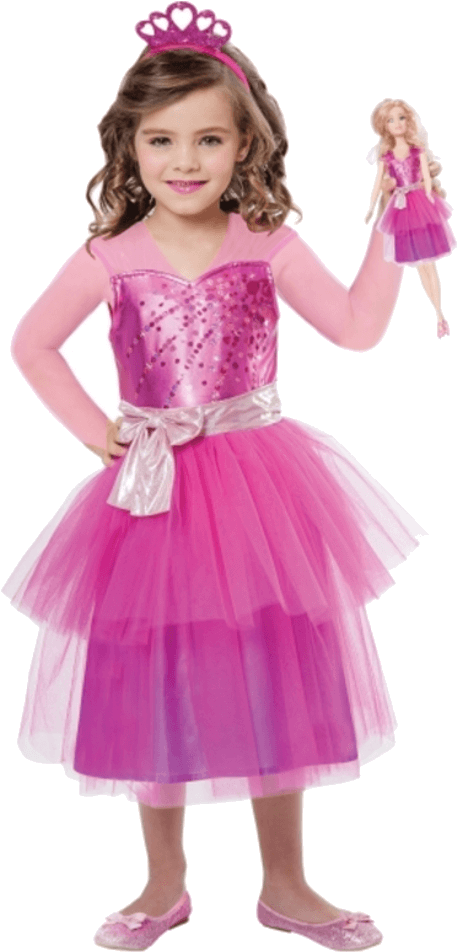 Barbie doll fancy dress cheap