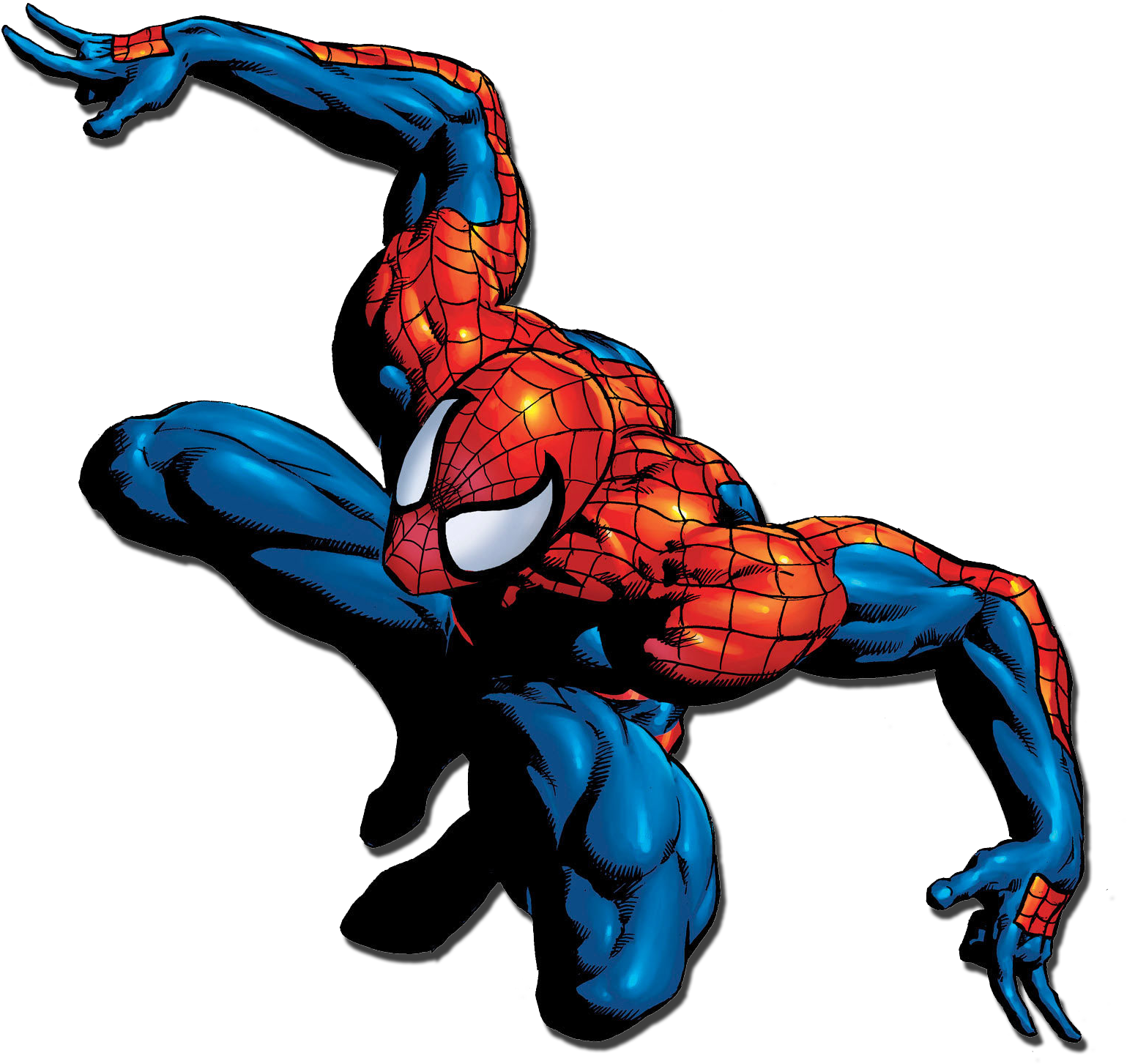 Spidey P - Spiderman Marvel Heroes Clipart (1567x1826), Png Download