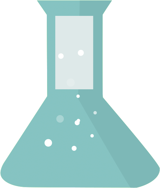 Science Beaker Icon - Science Flat Icon Png Clipart (800x800), Png Download