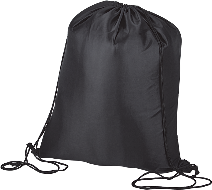 Svg Freeuse Download Personalised Christmas Draw Sack - Black String Bag Png Clipart (700x700), Png Download