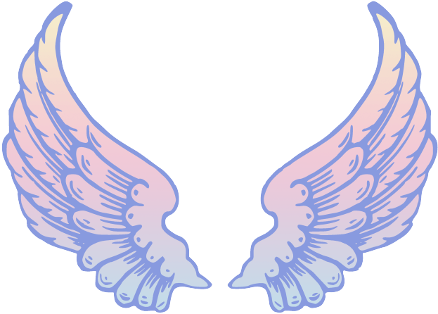 Angel Wings Clipart Siewalls Co Public Domain - Angel Wings - Png Download (680x504), Png Download