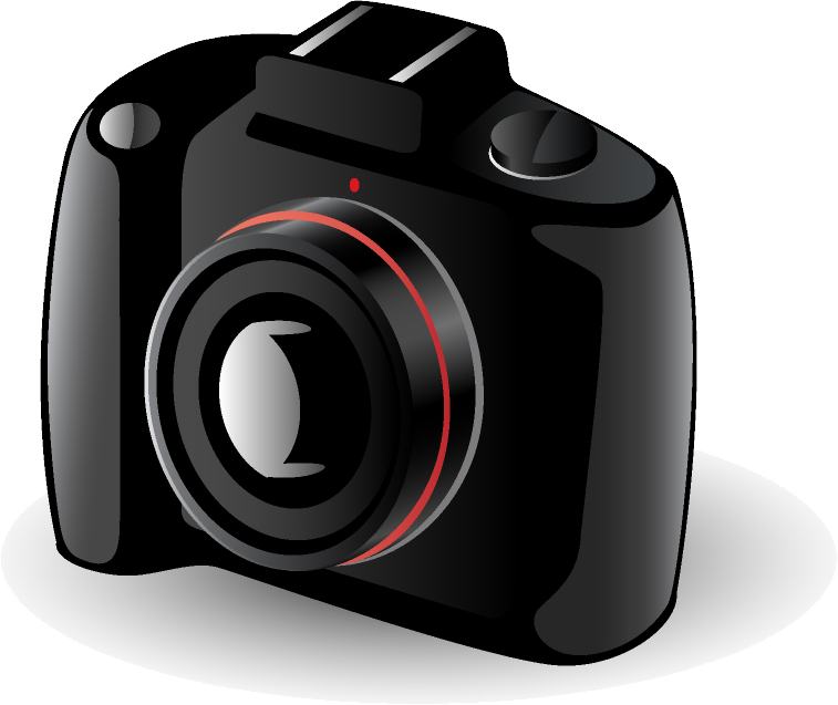 Animated Camera Png - Mirrorless Interchangeable-lens Camera Clipart (757x637), Png Download