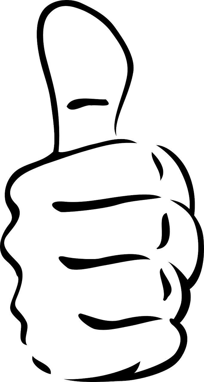 Thumbs Up Clip Art - Png Download (683x1280), Png Download