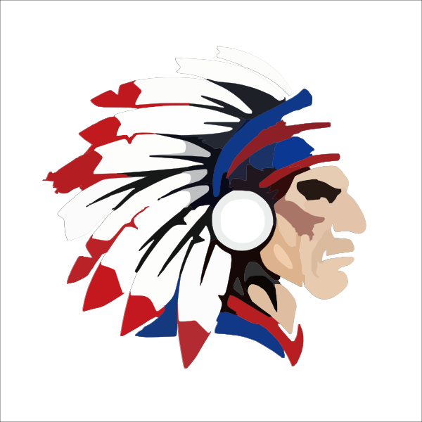 Indian Head Outline Clip Art At Clipart Library - Clip Art - Png Download (600x600), Png Download