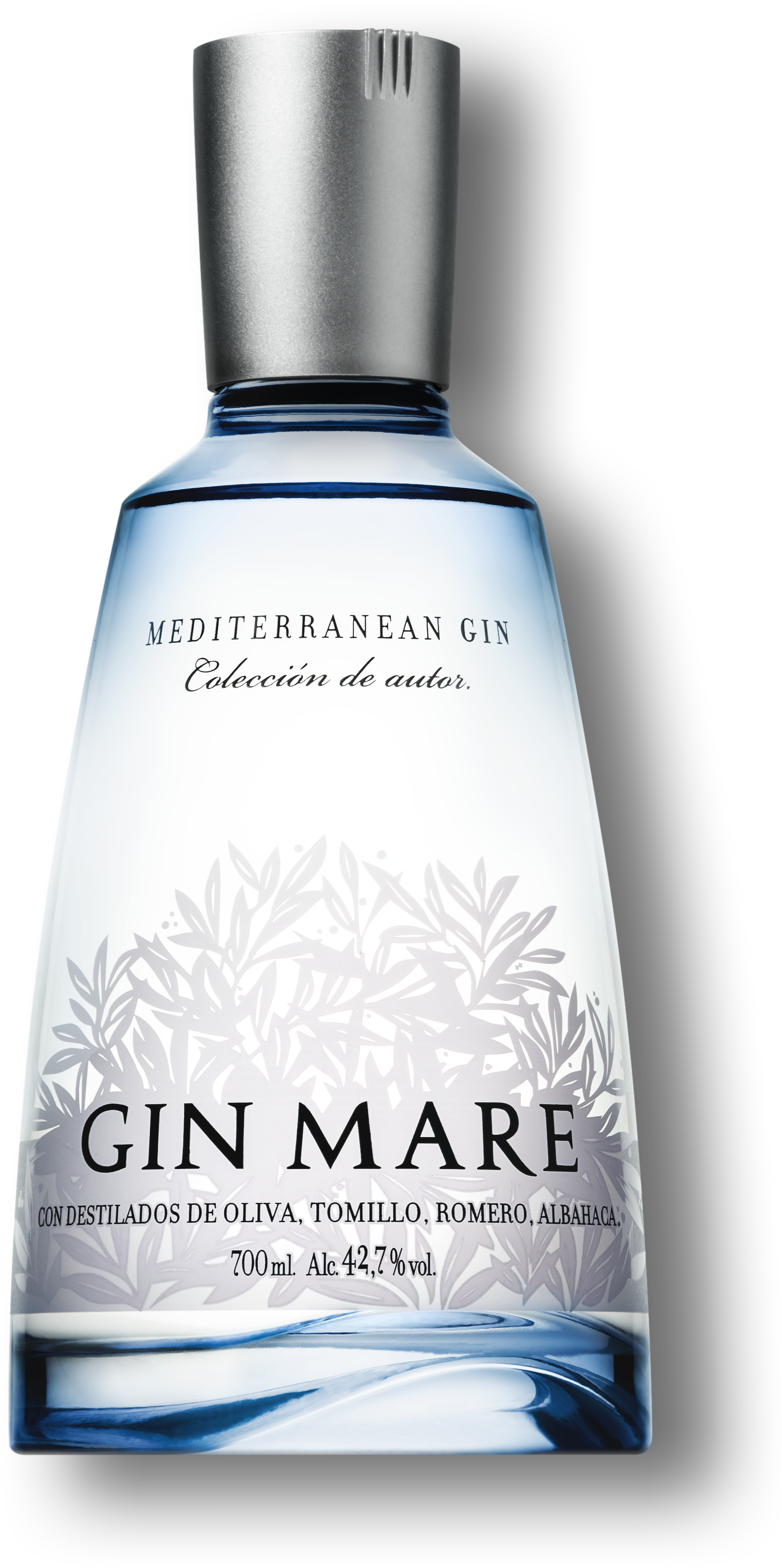 Ginmare Bottle - Gin Mare Gin Clipart (1907x3436), Png Download