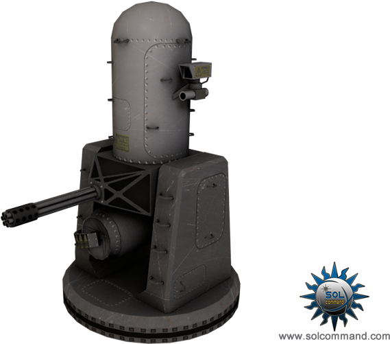 Phalanx, Ciws, Anti-ship, Ship, Spaceship, Space, Scifi, - Close-in Weapon System Clipart (800x500), Png Download