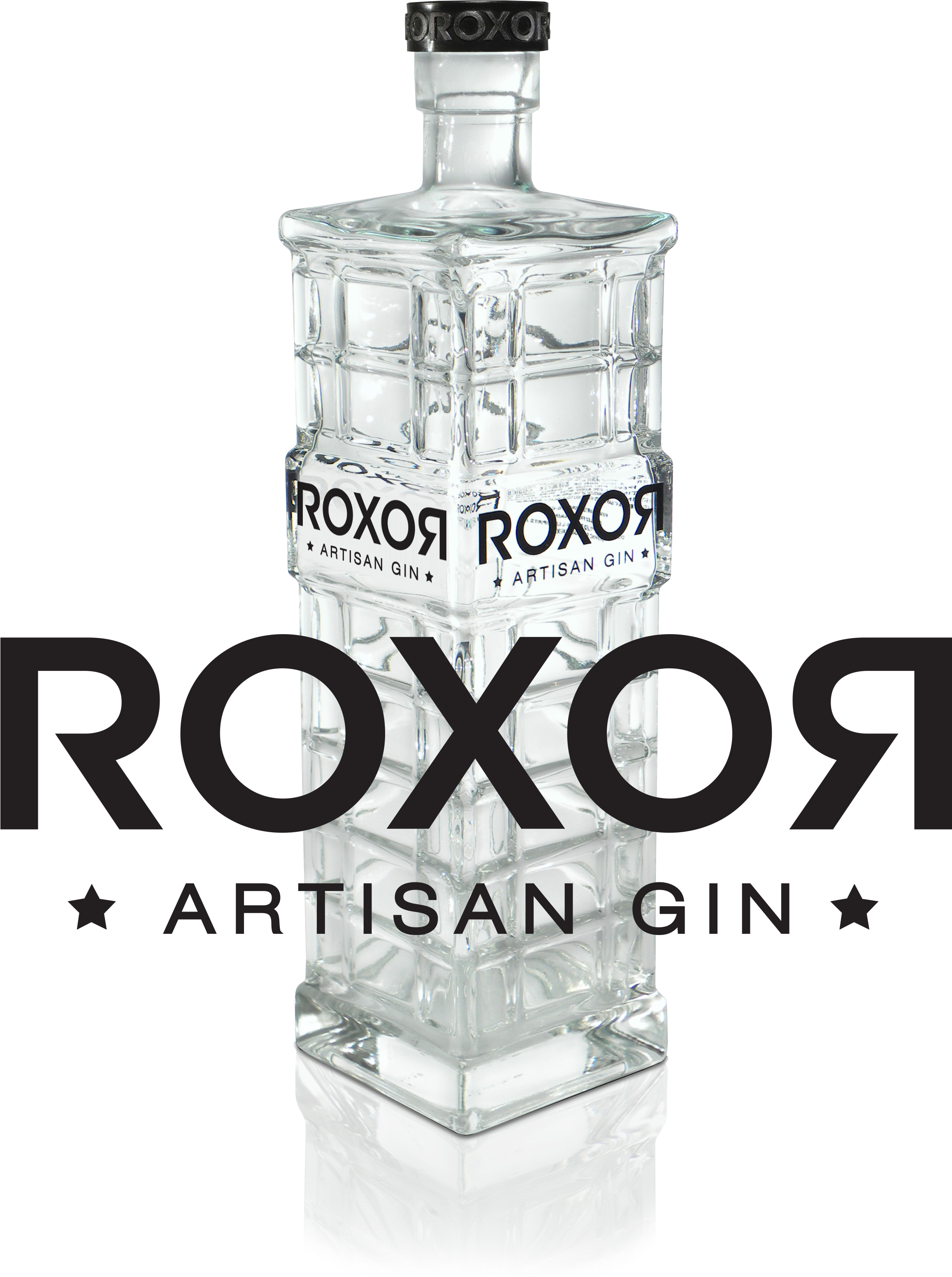 Roxor Artisan Gin Clipart (3000x3300), Png Download