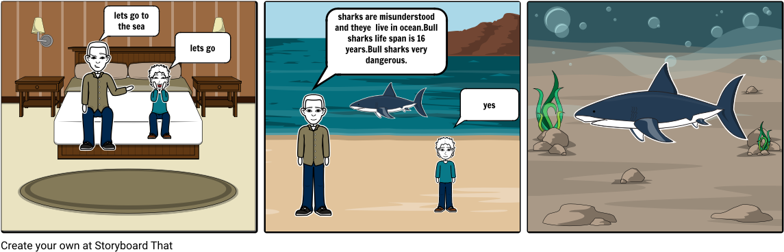 Emre Bull Shark - Cartoon Clipart (1164x385), Png Download