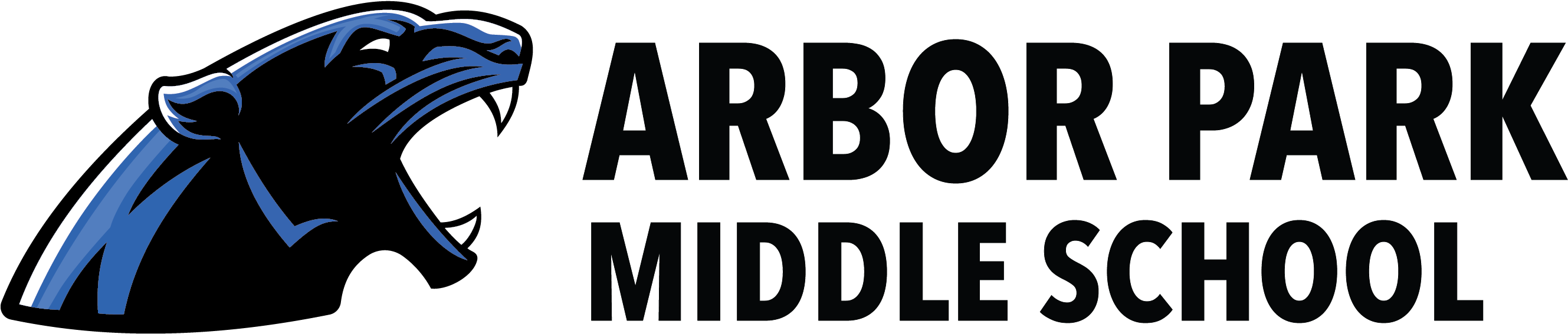 District Home - Schools - Arbor Park Middle School Logo Clipart (2786x704), Png Download