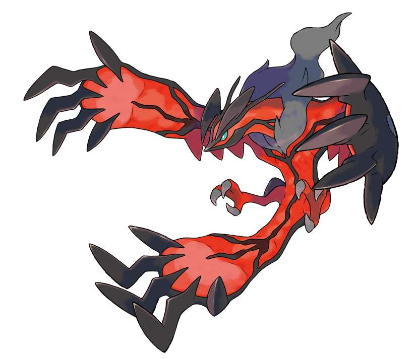 Legendary Pokmon Types Announced Fairy Type Xerneas - Yveltal Pokemon Clipart (825x729), Png Download