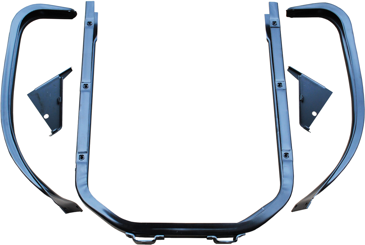 1947-54 Chevy/gmc Truck Radiator Support, 5 Pc, W/fender - Bicycle Frame Clipart (1200x819), Png Download