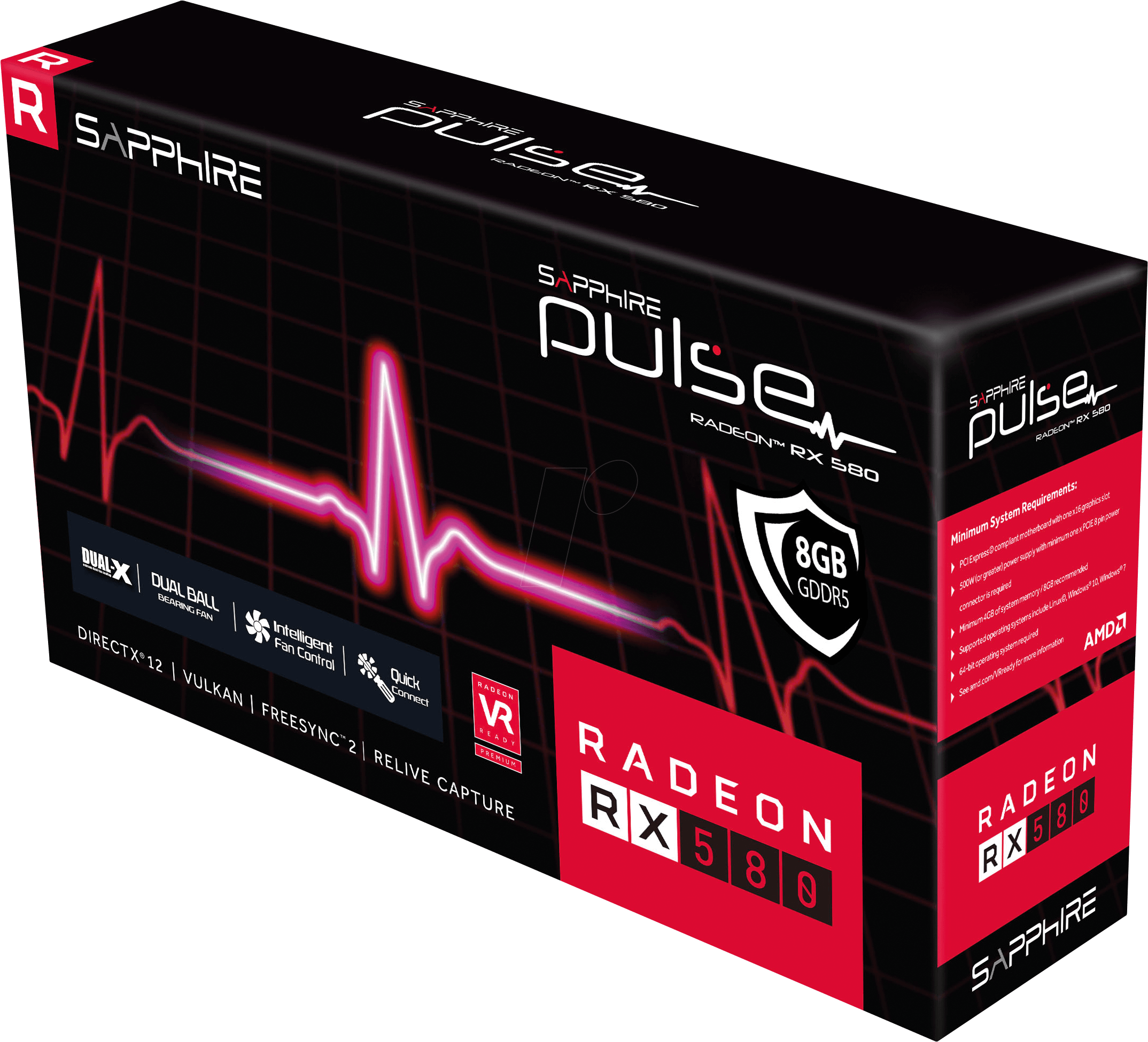A Graph Most Important Part Of Any Gaming Pc Is Easily - Rx 570 8gb Sapphire Pulse Clipart (2194x1982), Png Download
