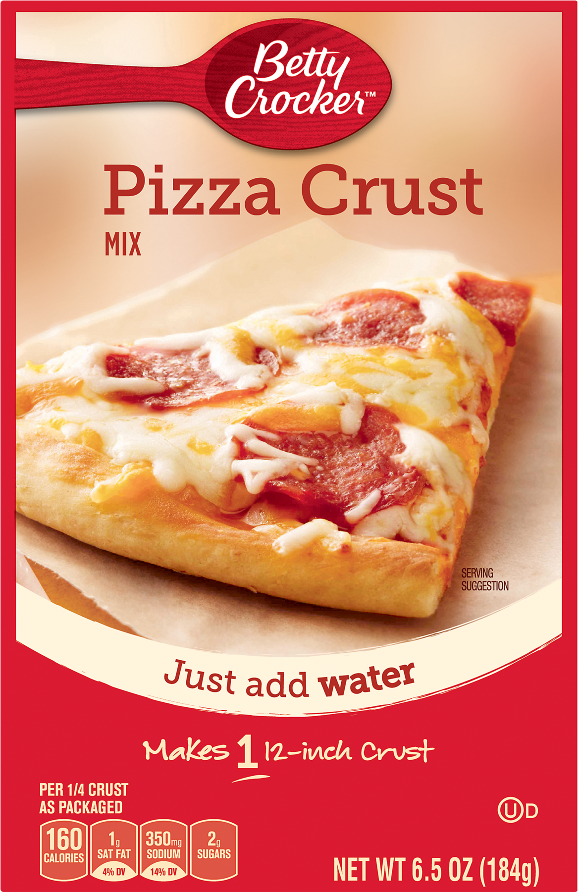 Betty Crocker Pizza Crust Mix Clipart (1800x1800), Png Download