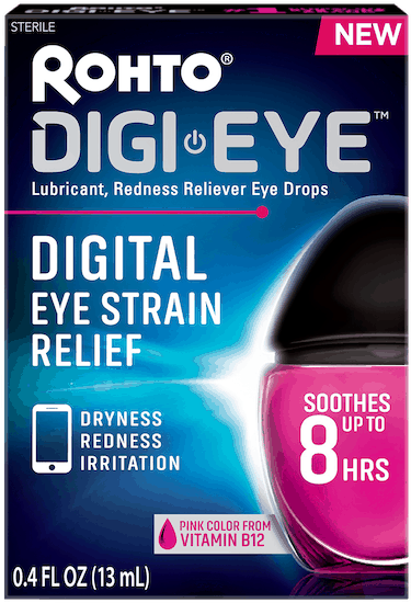 Rohto® Digi-eye™ Eye Drops Offer - Carmine Clipart (600x600), Png Download