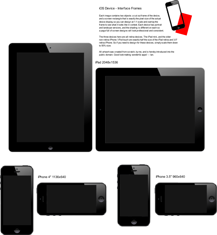 Ios 9 Review - Device Frames Clipart (738x800), Png Download