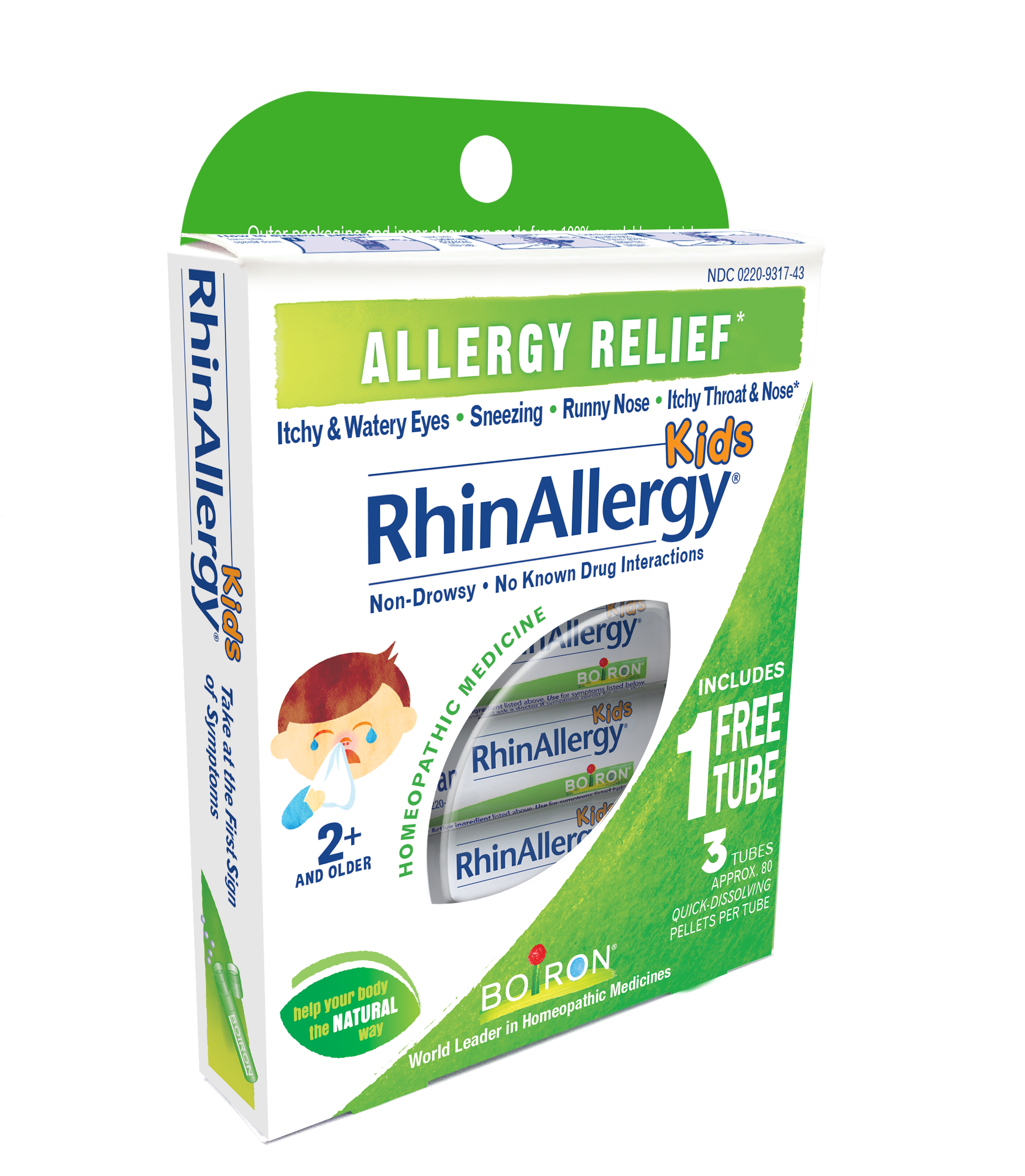Boiron Family Sites - Homeopathic Allergy Relief For Kids Clipart (2648x2648), Png Download