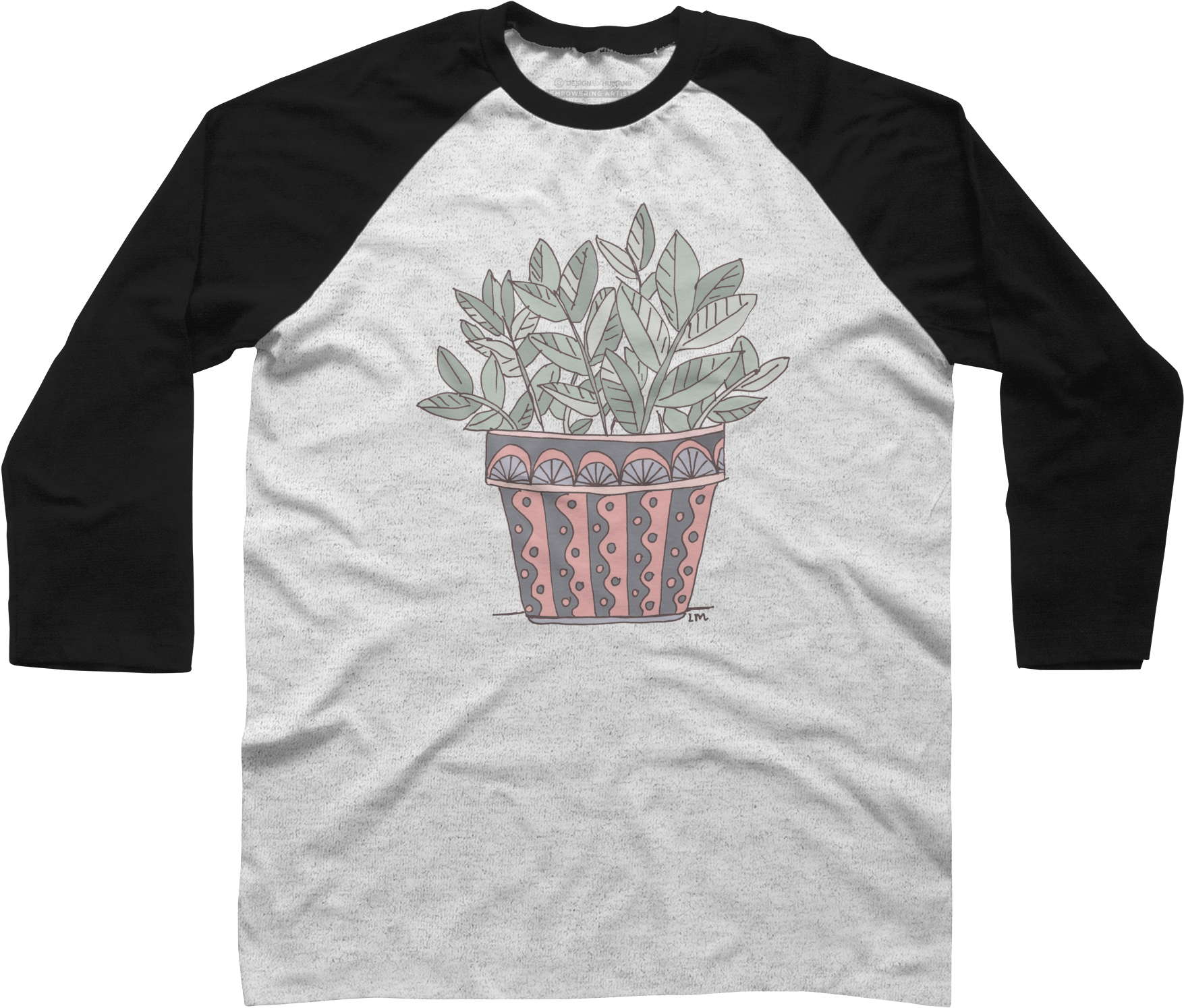 Potted Plant Baseball Tee - Epic Shirt Clipart (1800x1560), Png Download