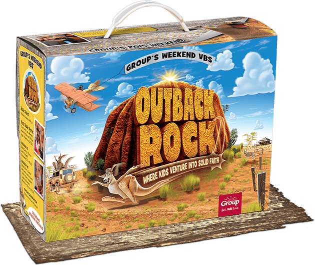 Outback Rock Vbs » Starter Kit - Box Clipart (630x529), Png Download