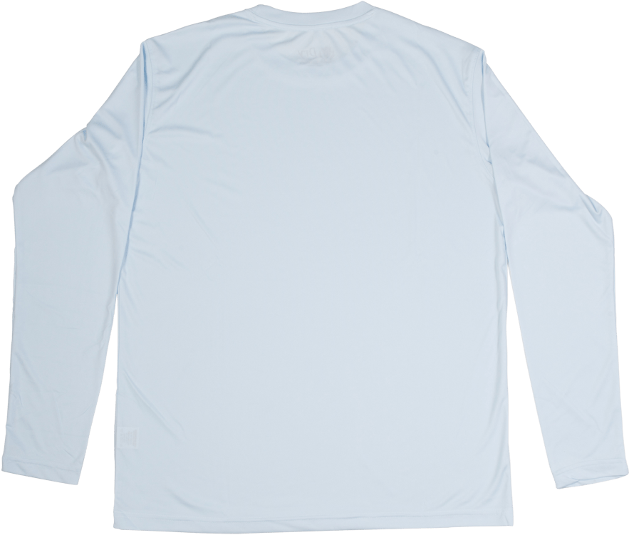 Dry Fit Long Sleeve Shirt Back - Long-sleeved T-shirt Clipart (883x751), Png Download