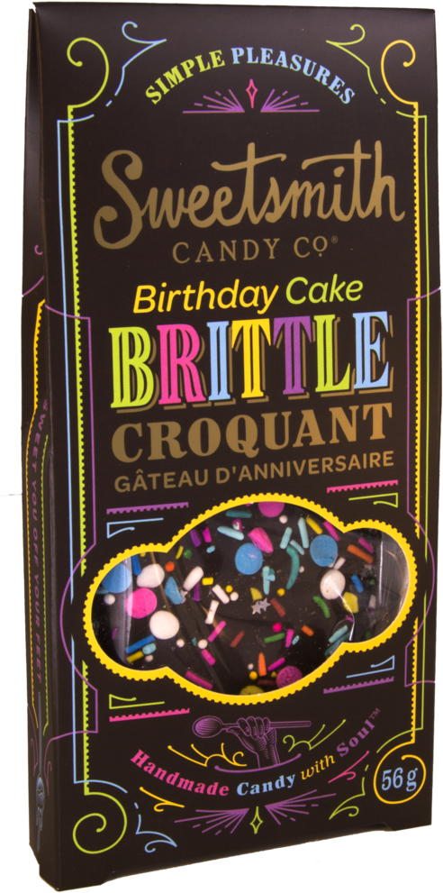Sweetsmith Candy Co Double Dark Chocolate Birthday - Chocolate Clipart (492x991), Png Download