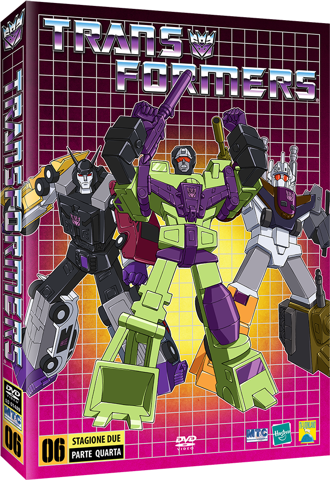 Transformers G1 Dvd Italiano Clipart (701x1000), Png Download