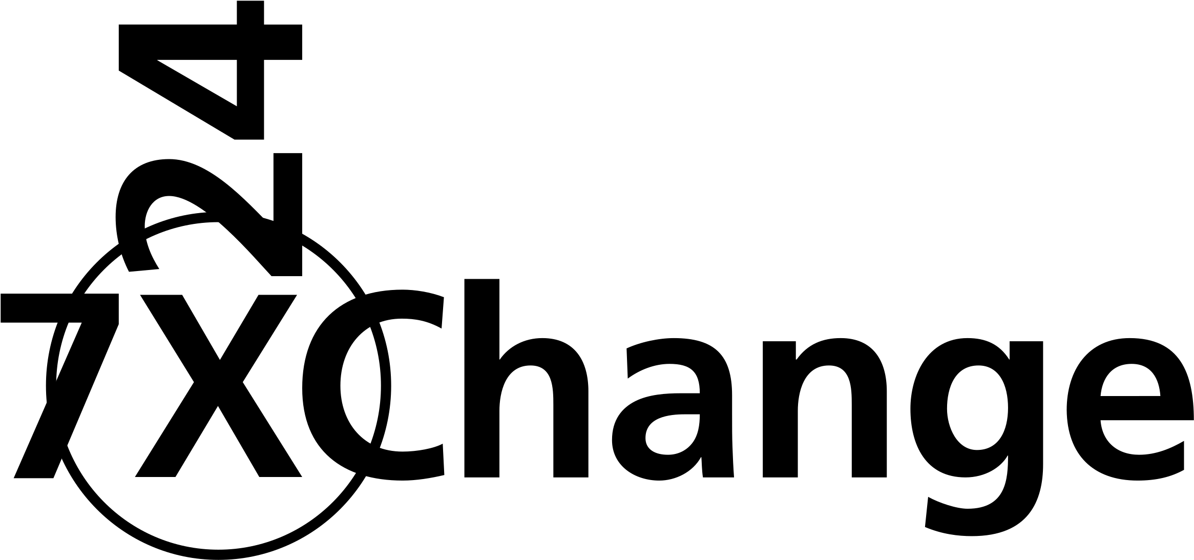 X Logo Png Transparent Background - 7x24 Exchange Clipart (2400x2400), Png Download