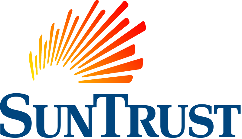 Suntrust Bank - Suntrust Bank Logo Clipart (800x462), Png Download