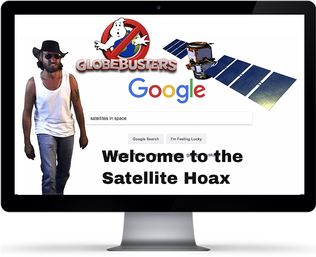 Flat Earth Welcome To The Satellite Hoax Globebusters - Online Advertising Clipart (1122x720), Png Download