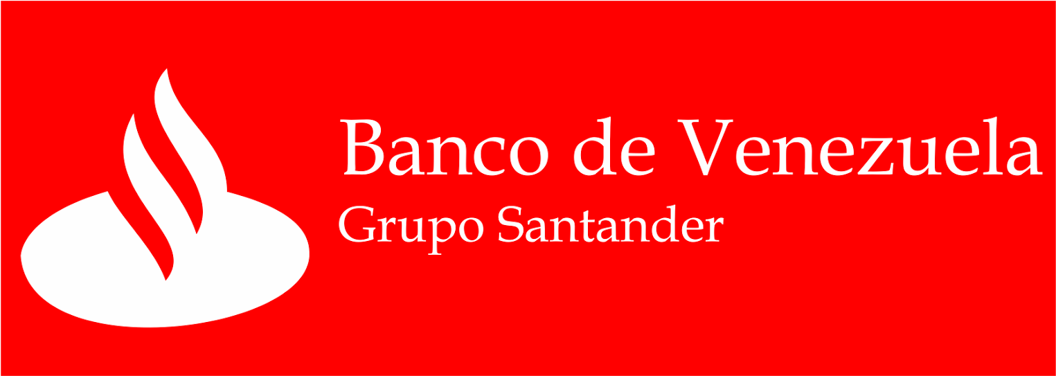 Banco De Venezuela Grupo Santander Logo Vector - Graphic Design Clipart (1600x1136), Png Download