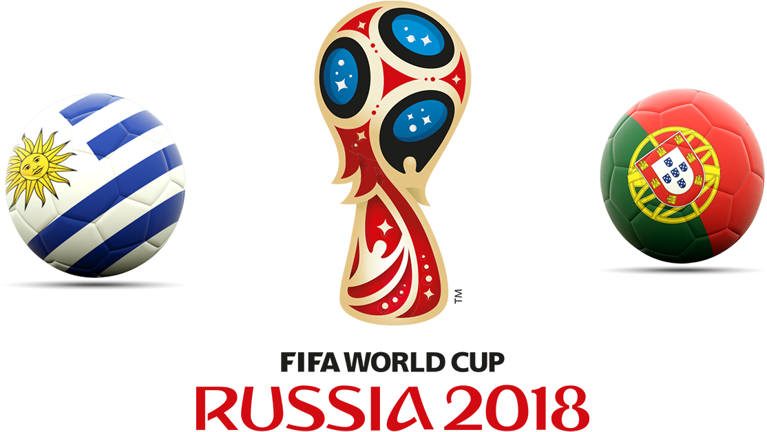 Fifa World Cup 2018 Uruguay Vs Portugal Png Transparent - Belgium Japan World Cup 2018 Clipart (1279x722), Png Download