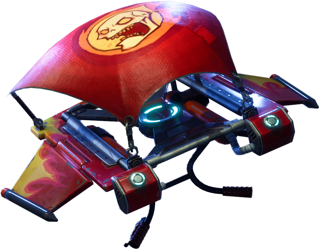 Hot Rod Icon Png - Fortnite Gliders Clipart (1100x1100), Png Download
