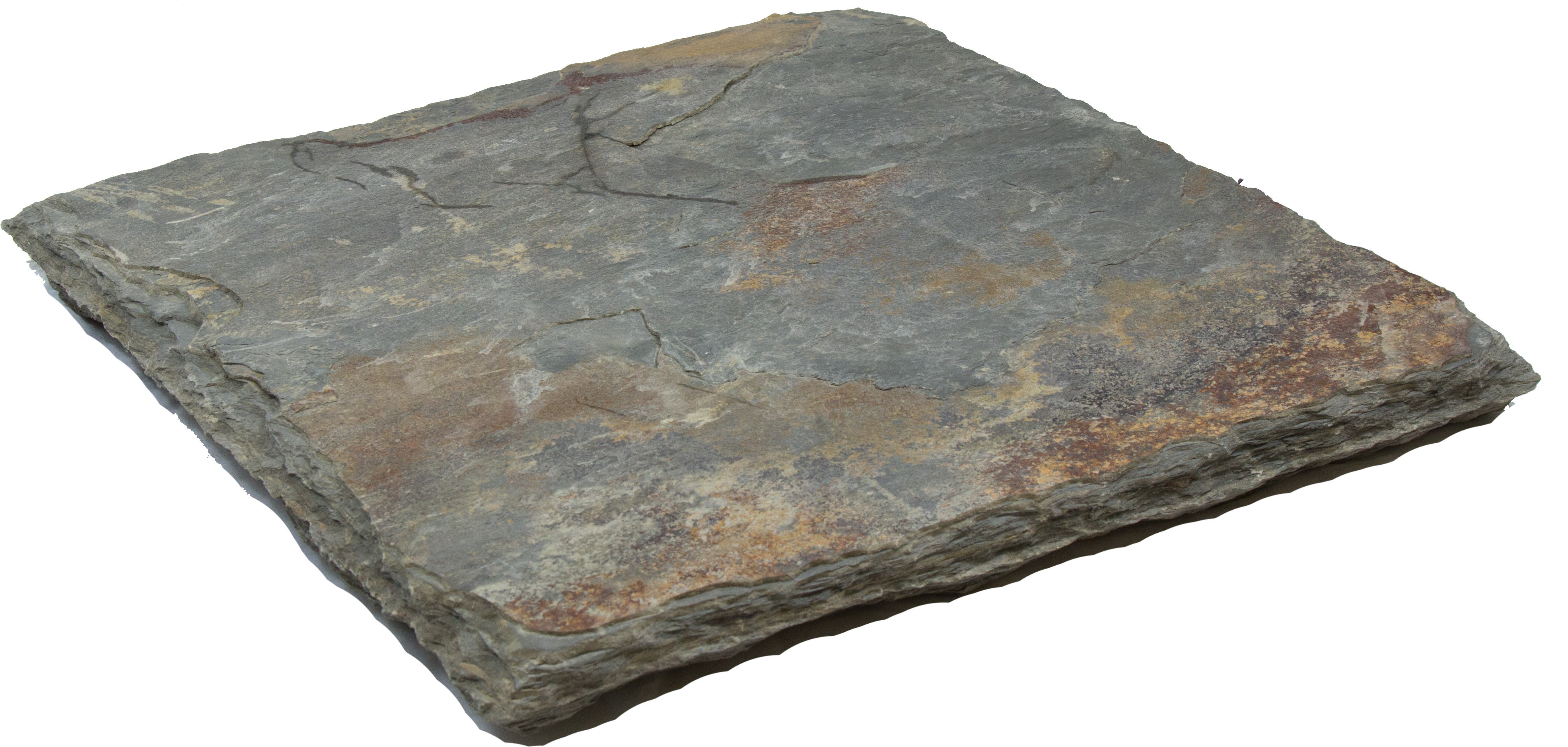 Sunset Multi Color Slate Column Cap - Leather Clipart (4050x4050), Png Download