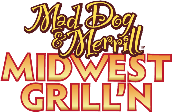Mad Dog & Merrill Midwest Grill'n - Illustration Clipart (837x400), Png Download