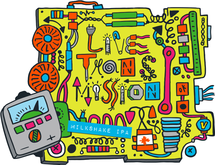 Livetransmission-logo - Flying Monkeys Live Transmission Clipart (864x576), Png Download
