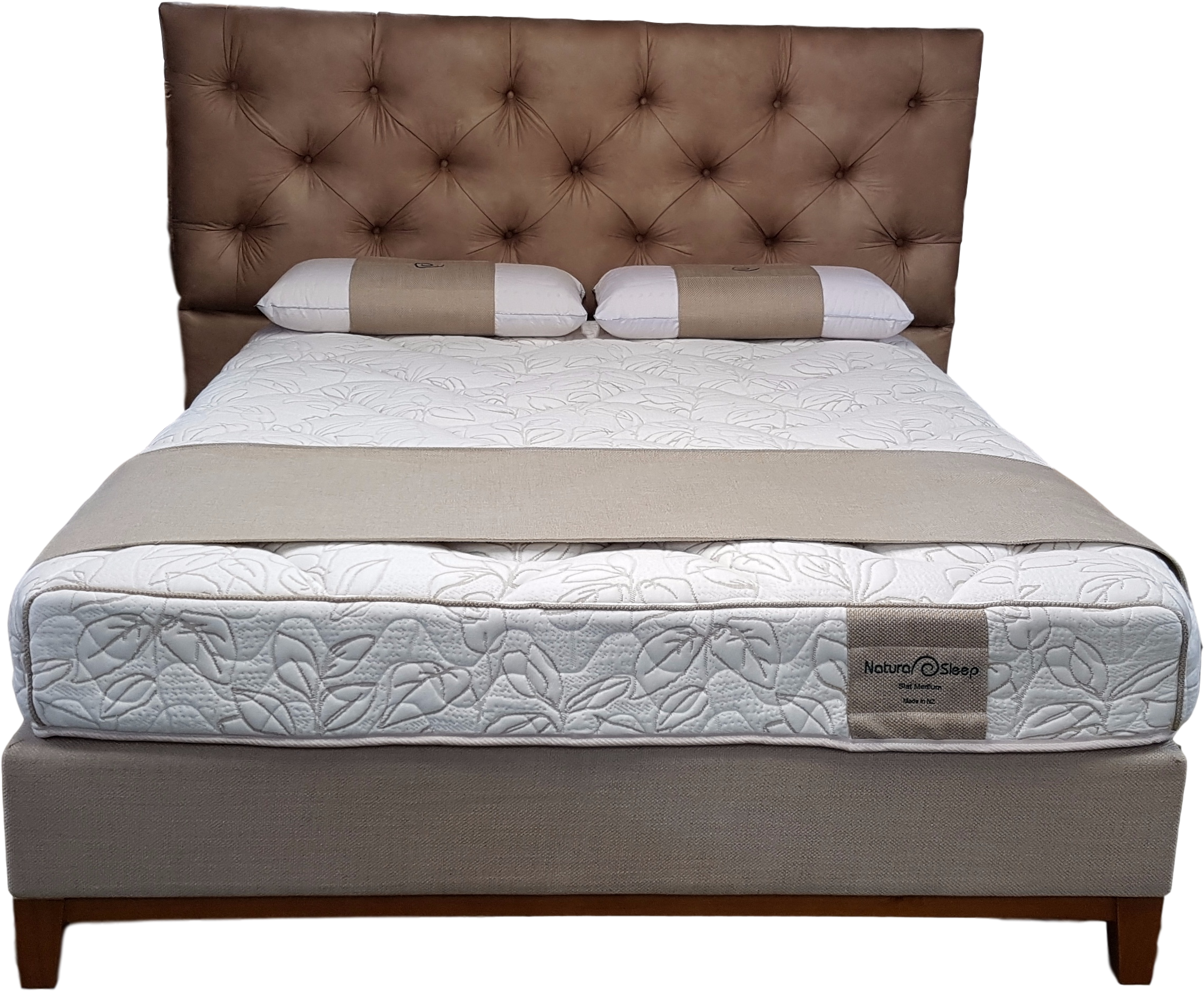 Natura Sleep Mattress Medium - Bed Frame Clipart (2335x2268), Png Download