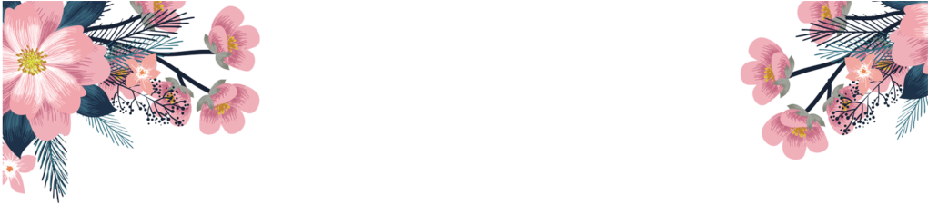 Free Summer Flowers And Watercolors Png - Pink Watercolor Floral Background Clipart (1024x355), Png Download