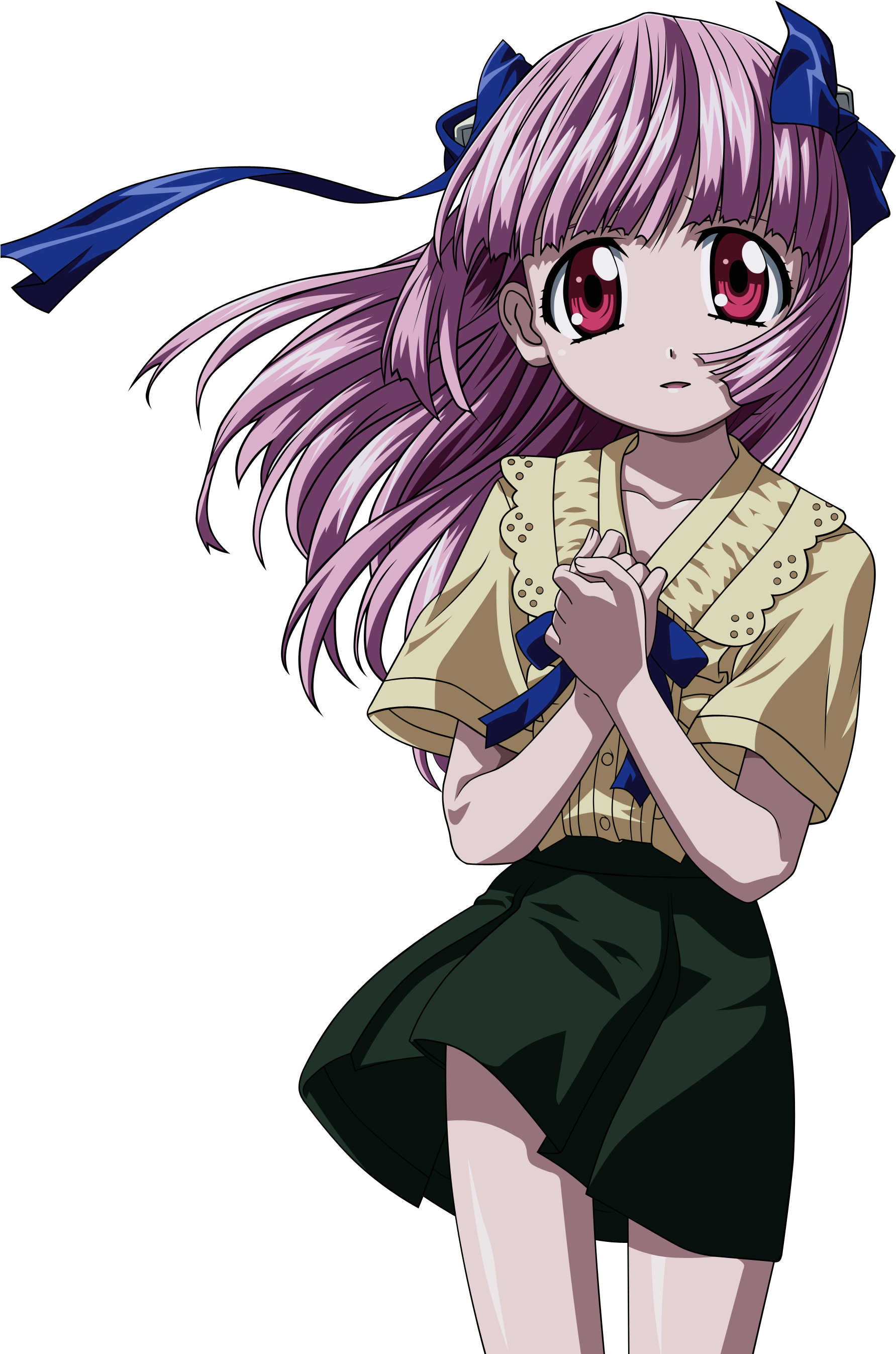 Here Or Here - Elfen Lied Mariko Clipart (1798x2700), Png Download