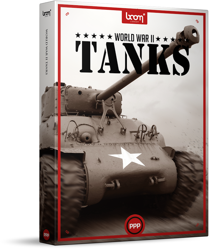 Ww2 Tanks Sound Effects Library Product Box - M4 Sherman Clipart (1000x900), Png Download