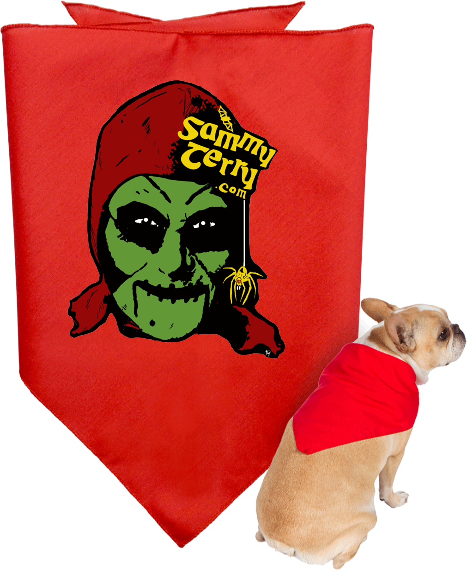 Sammy Head Color Doggie Bandana - Kerchief Clipart (1155x1155), Png Download